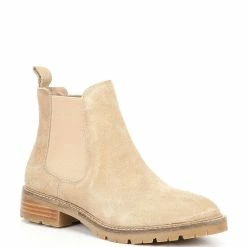 Best deal ✨ Steve Madden Leopold Suede Chelsea Booties Chestnut Suede 🤩