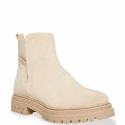 Wholesale ๐ Steve Madden Moira Suede Lug Sole Booties Sand ๐