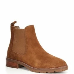 Best deal ✨ Steve Madden Leopold Suede Chelsea Booties Chestnut Suede 🤩 -Steve Madden Shop unnamed file 17