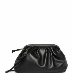 Hot Sale ✔️ Steve Madden Soft Pouch Clutch Crossbody Bag Black 😀