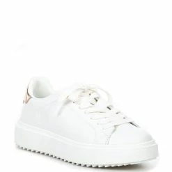 Best Pirce 🔥 Steve Madden Charlie Lace-Up 👟 Sneakers White 😍