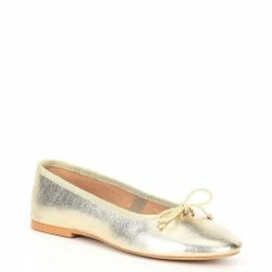 Best reviews of 👏 Steve Madden Blossoms Metallic Ballet Flats Gold 👍