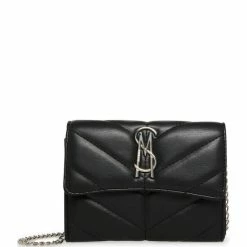 Budget 🛒 Steve Madden Asha Crossbody Bag Black 🤩