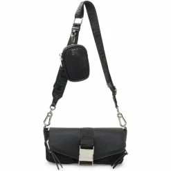 Coupon 🛒 Steve Madden Move Utility Messenger Crossbody Bag Black 🧨