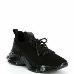 Budget 😀 Steve Madden Men's Maxx Embellished 👟 Sneakers Black/black 🌟