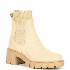 Best reviews of 😉 Steve Madden Hayle-S Suede Lug Sole Booties Chestnut ✨