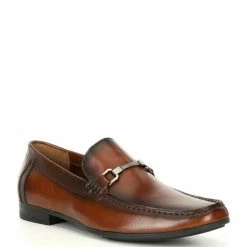 Brand new ✨ Steve Madden Men's Privacy Leather Bit Detail Loafers Black 🔔