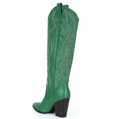 Flash Sale 💯 Steve Madden Lasso Leather Western 🥾 Boots Green 💯 -Steve Madden Shop unnamed file 75