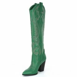Flash Sale 💯 Steve Madden Lasso Leather Western 🥾 Boots Green 💯 -Steve Madden Shop unnamed file 76